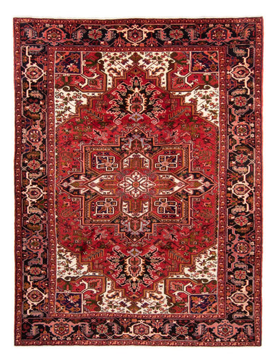 Heriz Teppich 257x348cm - Perserteppich - dunkelrot