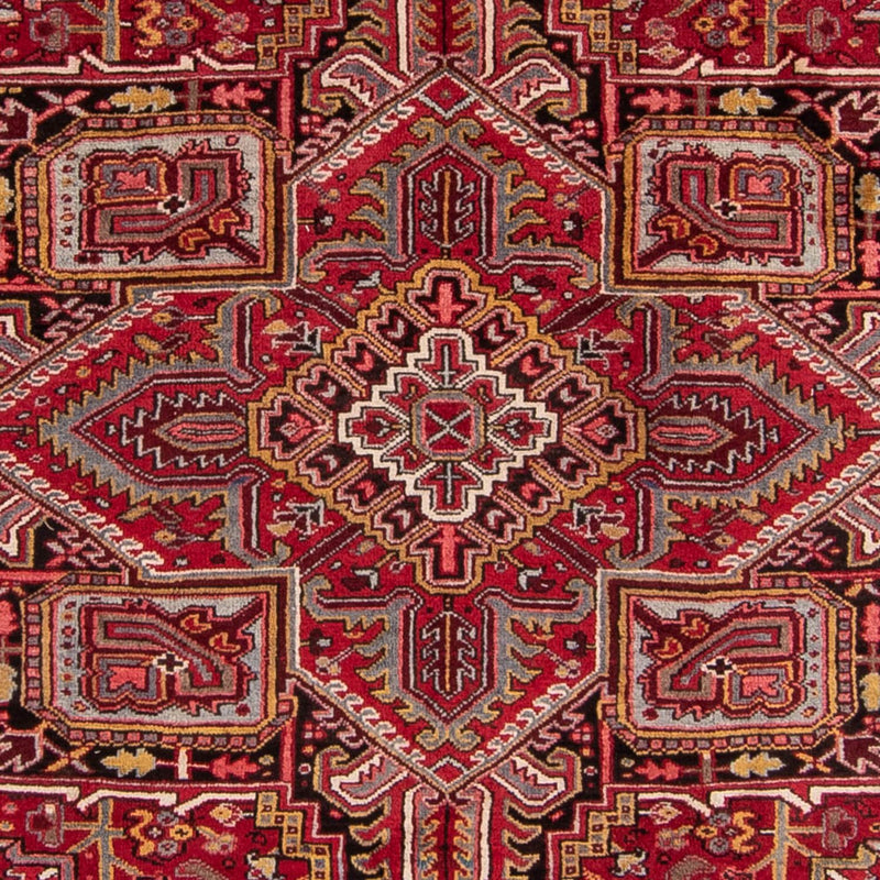 Heriz Teppich 247x345cm - Perserteppich - dunkelrot