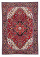Heriz Teppich 230x323cm - Perserteppich - hellrot