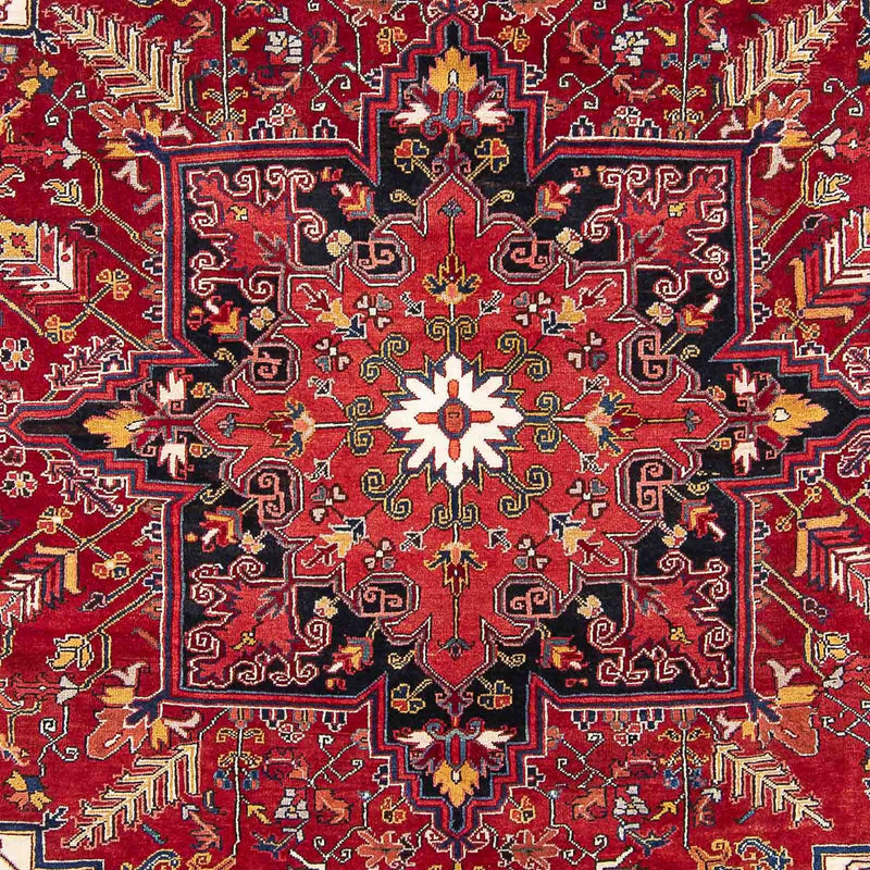 Heriz Teppich 230x323cm - Perserteppich - hellrot