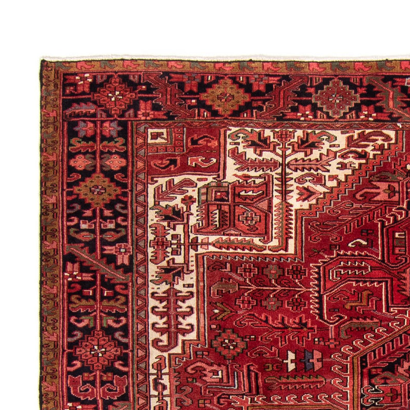Heriz Teppich 245x338cm - Perserteppich - dunkelrot