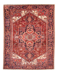 Heriz Teppich 246x335cm - Perserteppich - dunkelrot – product image