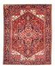 Heriz Teppich 246x335cm - Perserteppich - dunkelrot