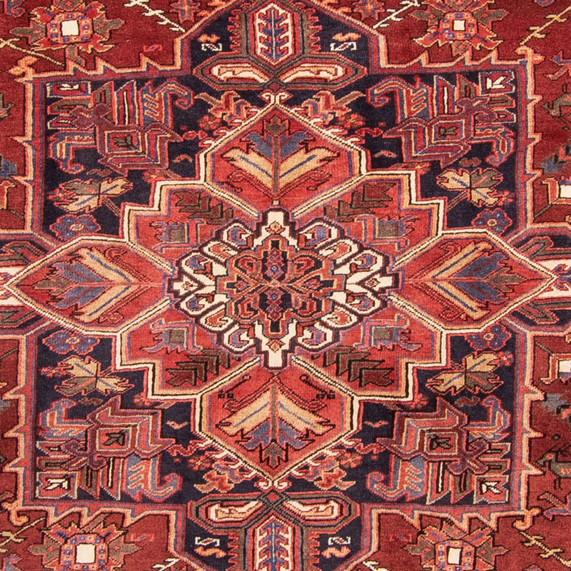 Heriz Teppich 246x335cm - Perserteppich - dunkelrot
