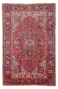 Heriz Teppich 245x358cm - Perserteppich - hellrot – product image