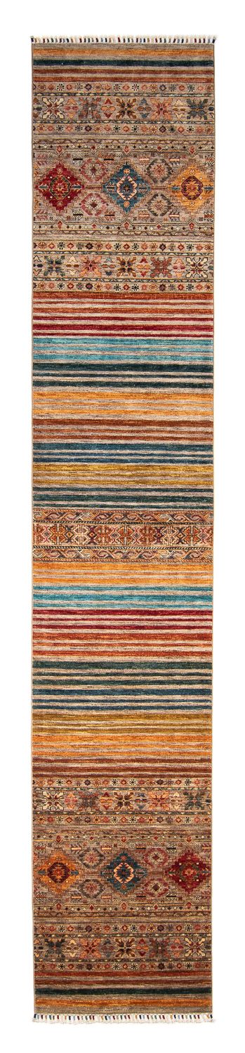 Ziegler Teppich 78x397cm - Orientteppich - mehrfarbig