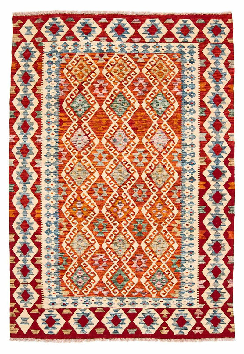 Kelim Teppich - Splash 172 x 236 cm - mehrfarbig