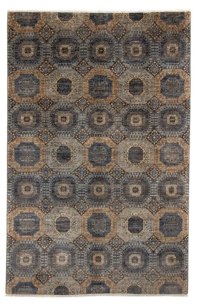 Designer Teppich 198x288cm - mehrfarbig