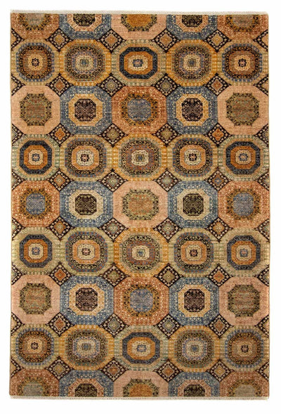Designer Teppich 200x300cm - mehrfarbig