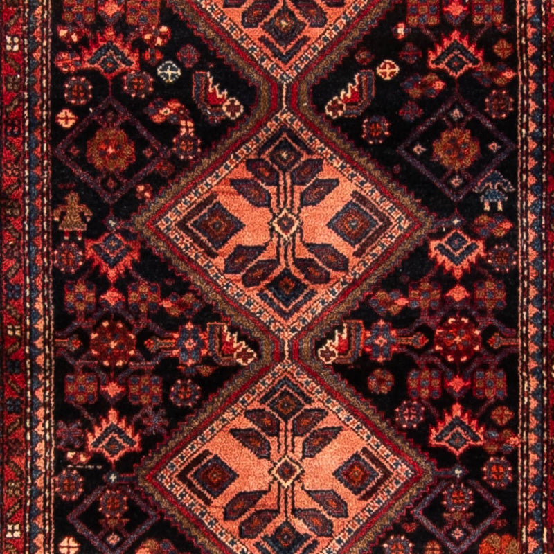 Klardasht Teppich 103x530cm - Perserteppich - dunkelrot
