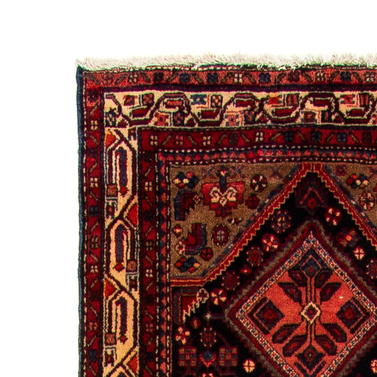 Klardasht Teppich 103x530cm - Perserteppich - dunkelrot