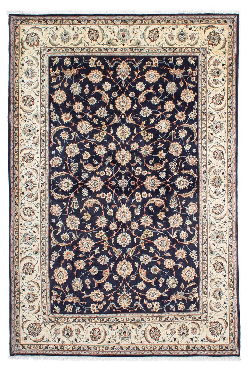 Maschad Teppich 205x303cm - Perserteppich - schwarz