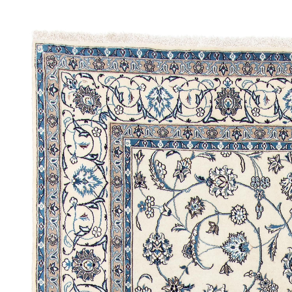 Perserteppich - Nain - Royal 200 x 298 cm - beige