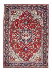 Täbriz - 50 Raj Teppich 204x297cm - Perserteppich - dunkelrot – product image
