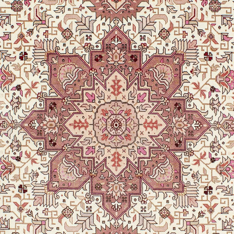 Täbriz - 50 Raj Teppich 149x207cm - Perserteppich - beige