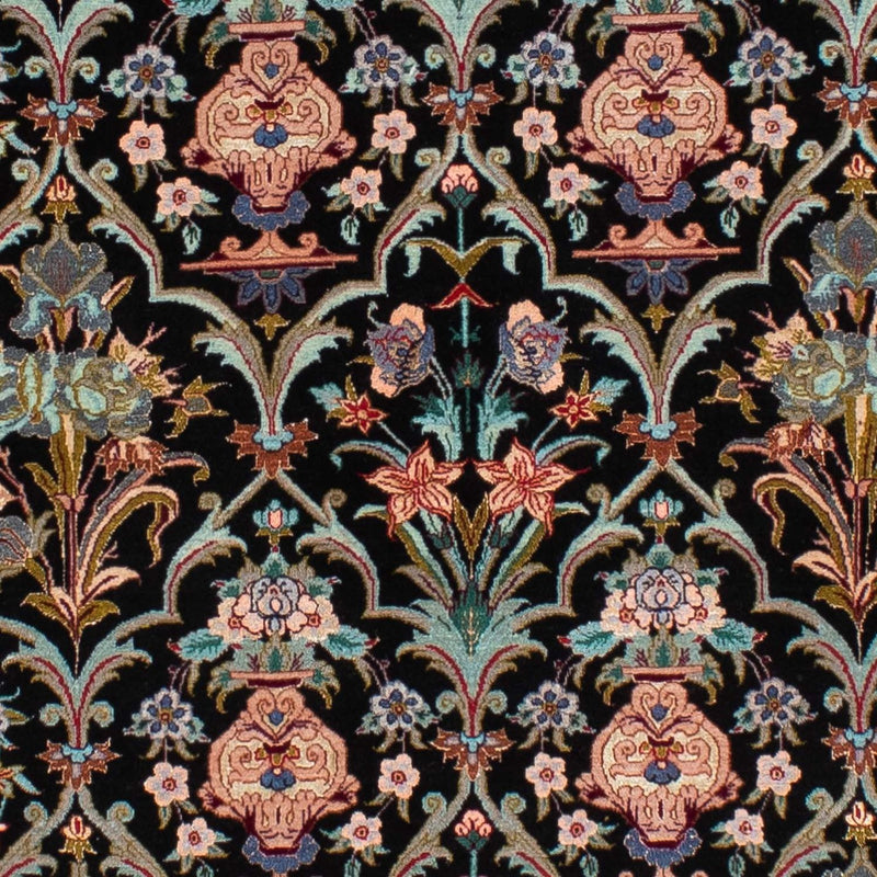 Isfahan Teppich 156x233cm - Perserteppich - dunkelblau