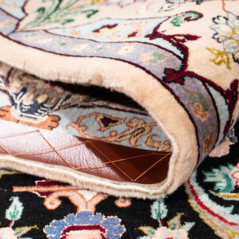Isfahan Teppich 156x233cm - Perserteppich - dunkelblau