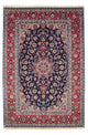 Isfahan Teppich 155x233cm - Perserteppich - dunkelblau