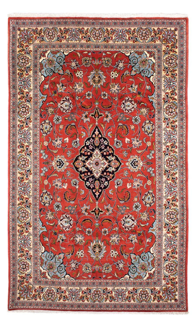 Sarough Teppich 198x307cm - Perserteppich - dunkelrot
