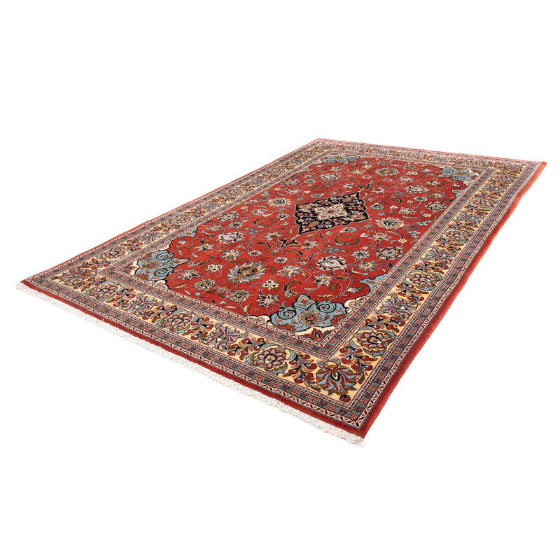 Sarough Teppich 198x307cm - Perserteppich - dunkelrot