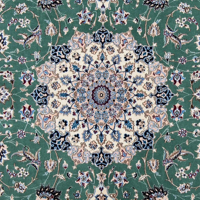 Nain - 9La Teppich 200x302cm - Perserteppich - grün