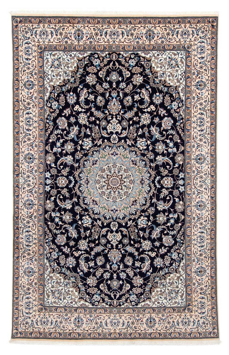 Nain - 6La Teppich 198x307cm - Perserteppich - schwarz