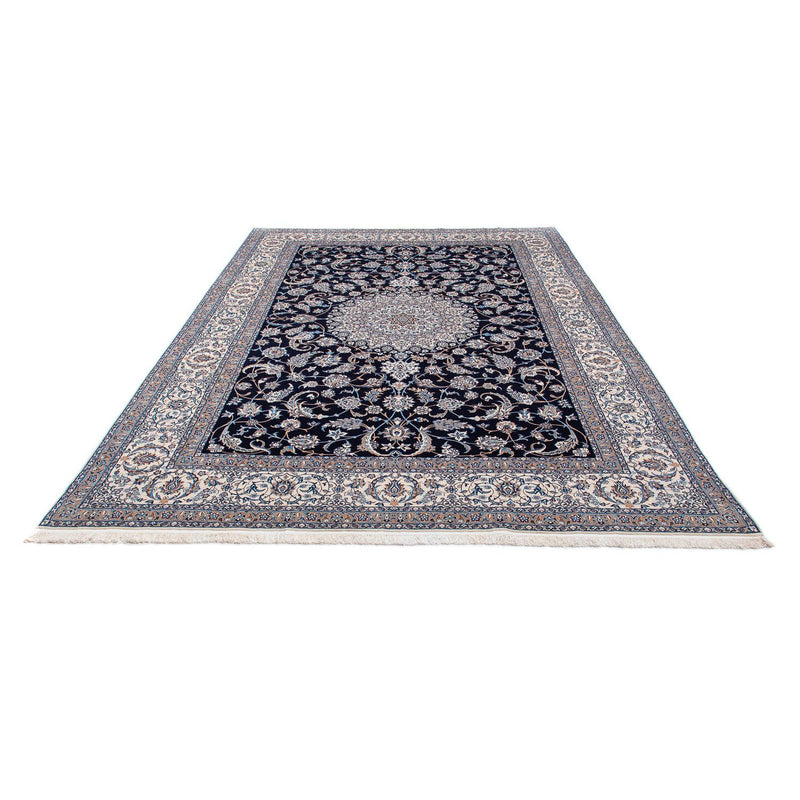 Nain - 6La Teppich 202x310cm - Perserteppich - dunkelblau