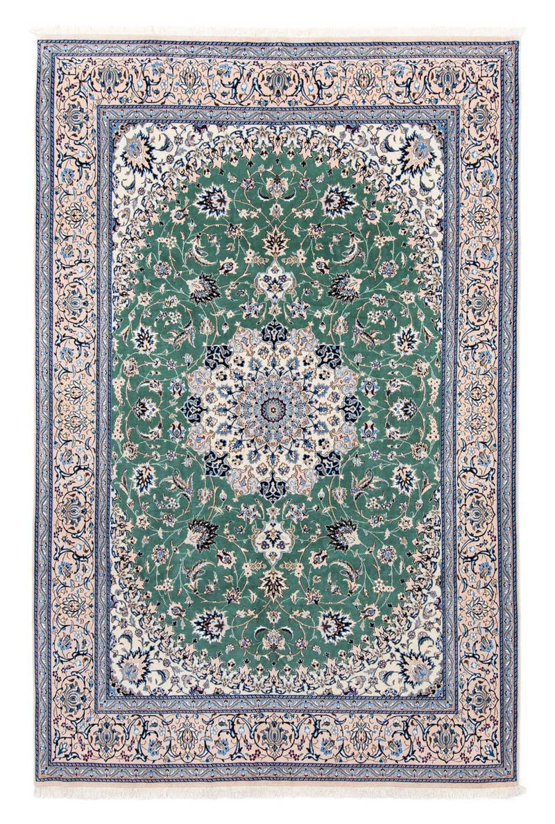 Nain - 9La Teppich 198x293cm - Perserteppich - grün