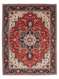 Täbriz - 50 Raj Teppich 152x205cm - Perserteppich - dunkelrot – product image