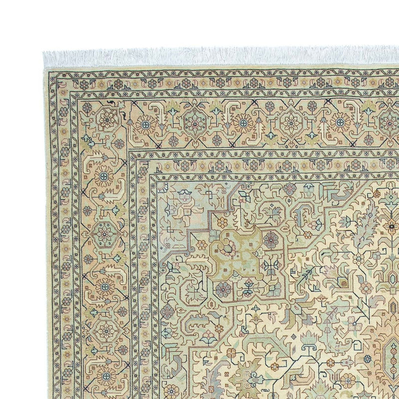 Täbriz - 50 Raj Teppich 203x306cm - Perserteppich - mehrfarbig