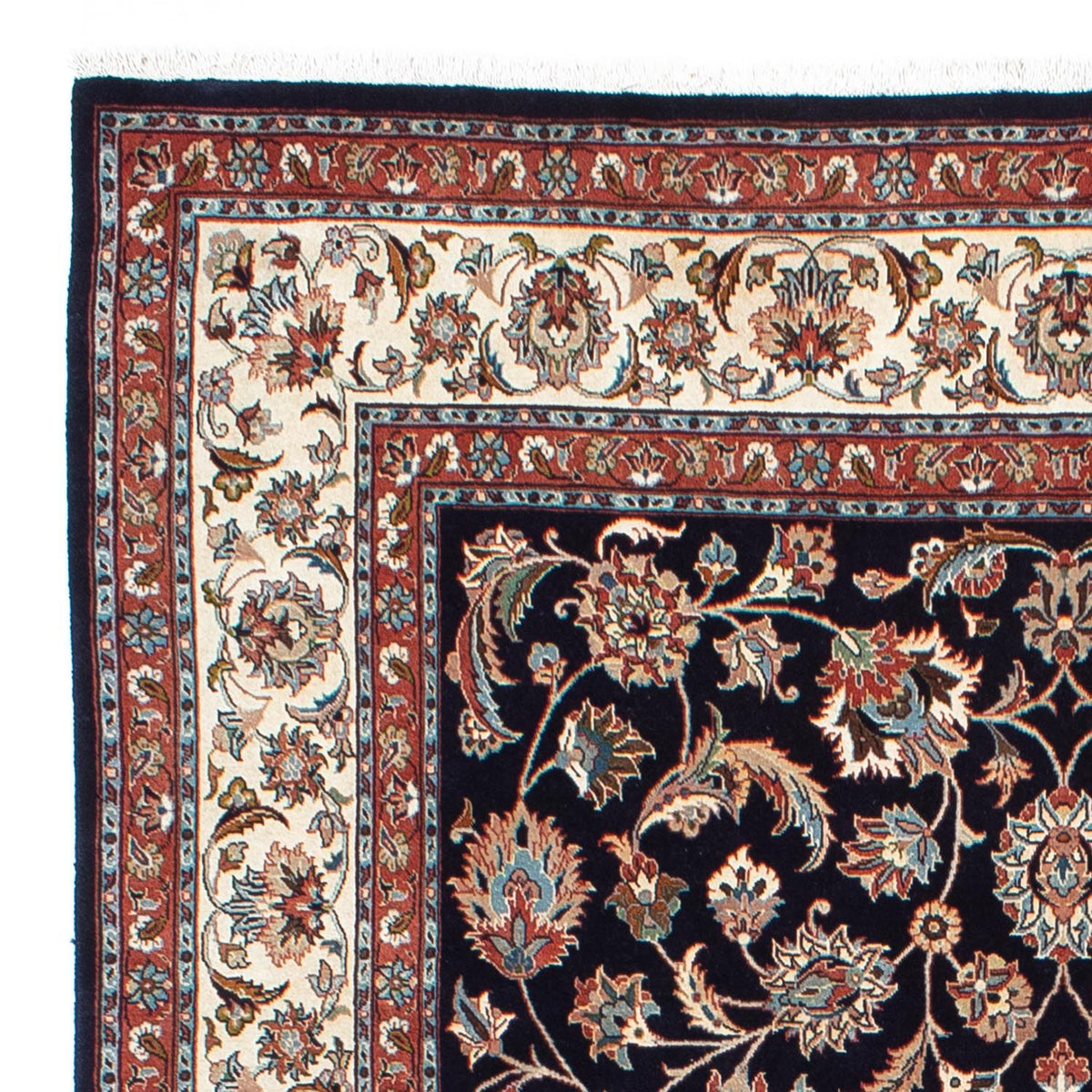 Maschad Teppich 194x302cm - Perserteppich - schwarz