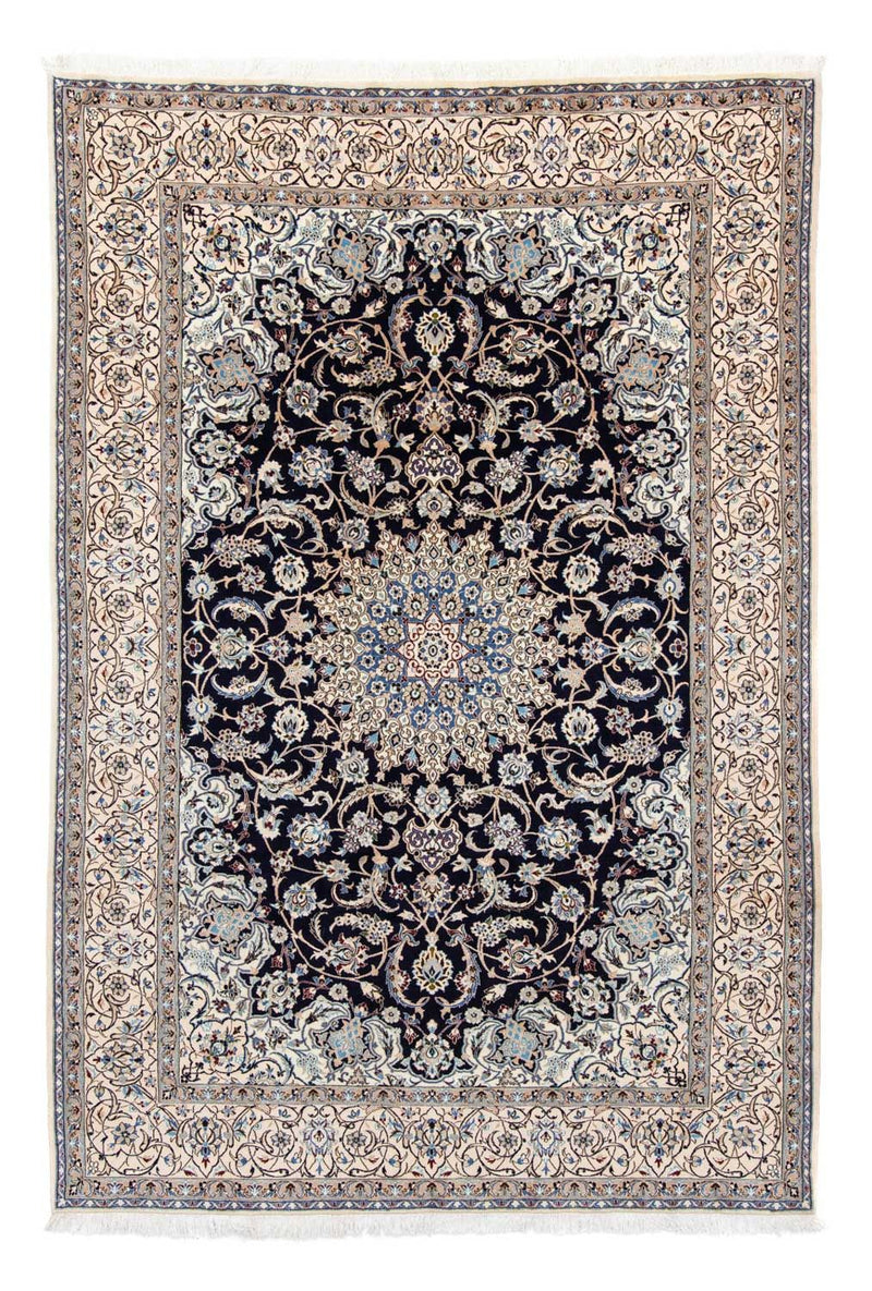 Nain - 9La Teppich 204x290cm - Perserteppich - schwarz