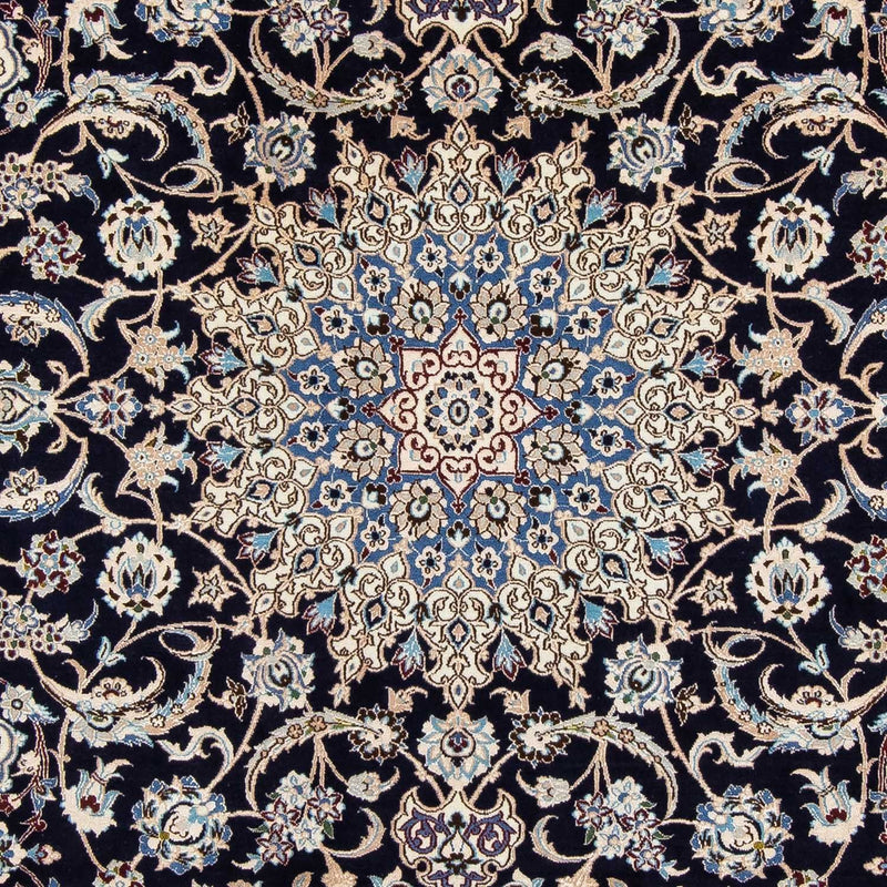 Nain - 9La Teppich 204x290cm - Perserteppich - schwarz
