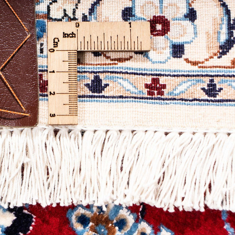 Nain - 6La Teppich 153x236cm - Perserteppich - dunkelrot