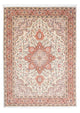 Täbriz - 50 Raj Teppich 153x208cm - Perserteppich - beige