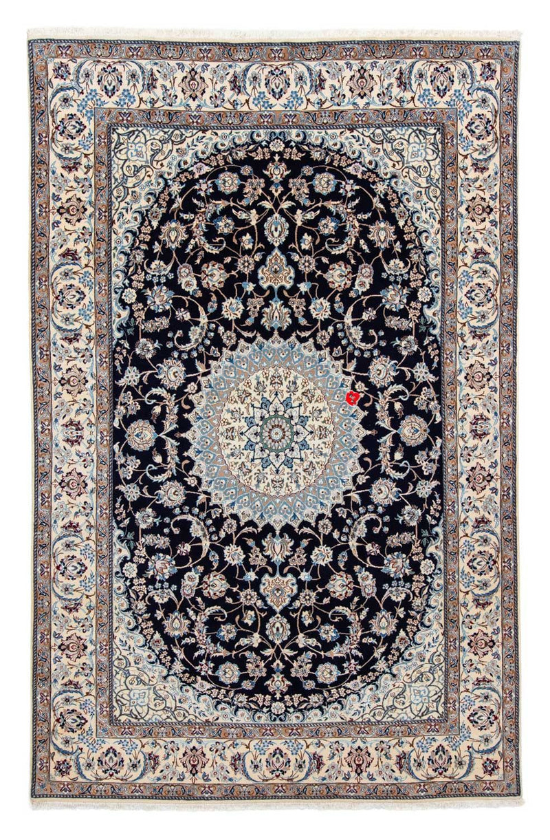 Perserteppich - Nain - Royal 202 x 300 cm - schwarz