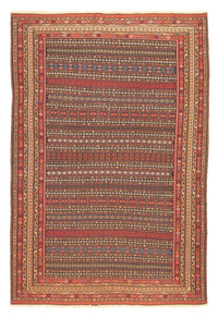 Afshar Sirjan Teppich 192x291cm - Perserteppich - mehrfarbig – product image