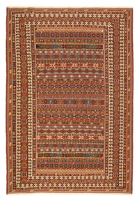 Afshar Sirjan Teppich 197x293cm - Perserteppich - mehrfarbig – product image