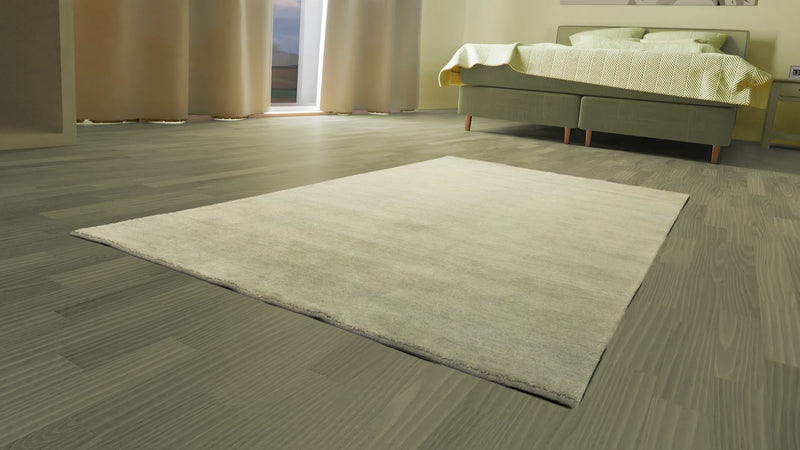 Gabbeh Teppich - Indus 90 x 160 cm - silber