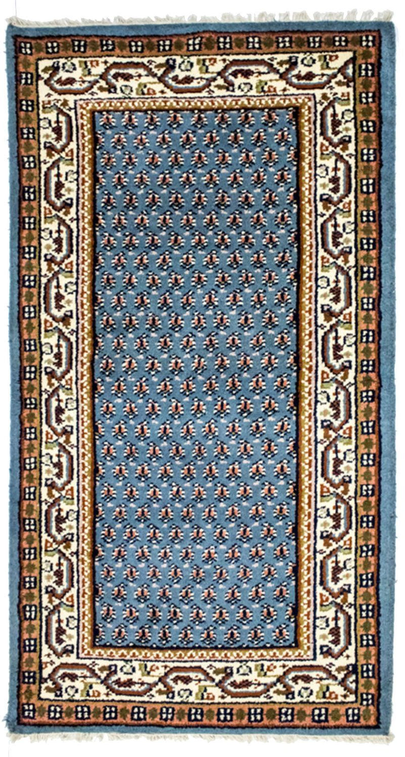 Orientteppich 90 x 160 cm - türkis