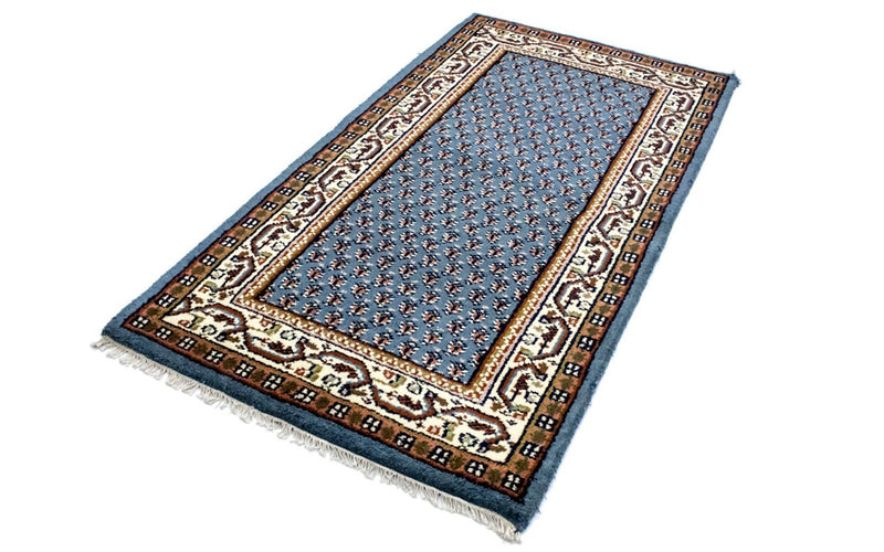 Orientteppich 90 x 160 cm - türkis