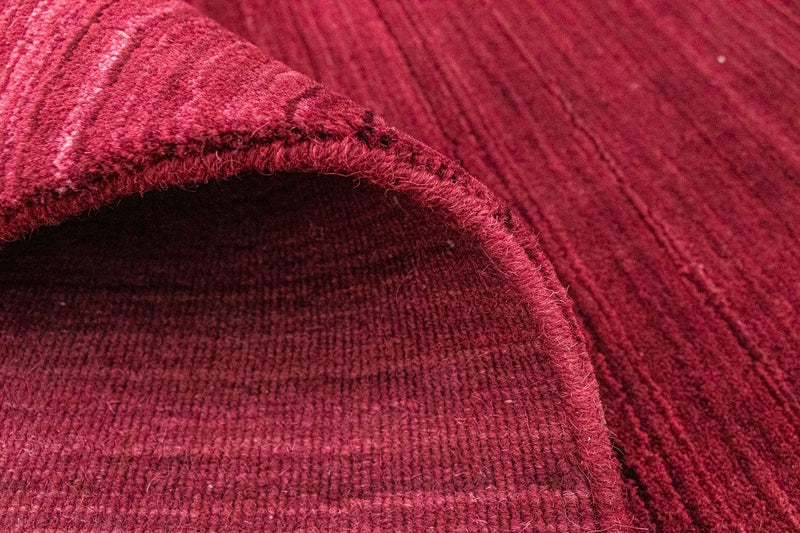 Wollteppich 170x240cm - rot