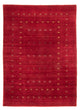 Gabbeh Teppich - Loribaft Softy 170 x 240 cm - dunkelrot