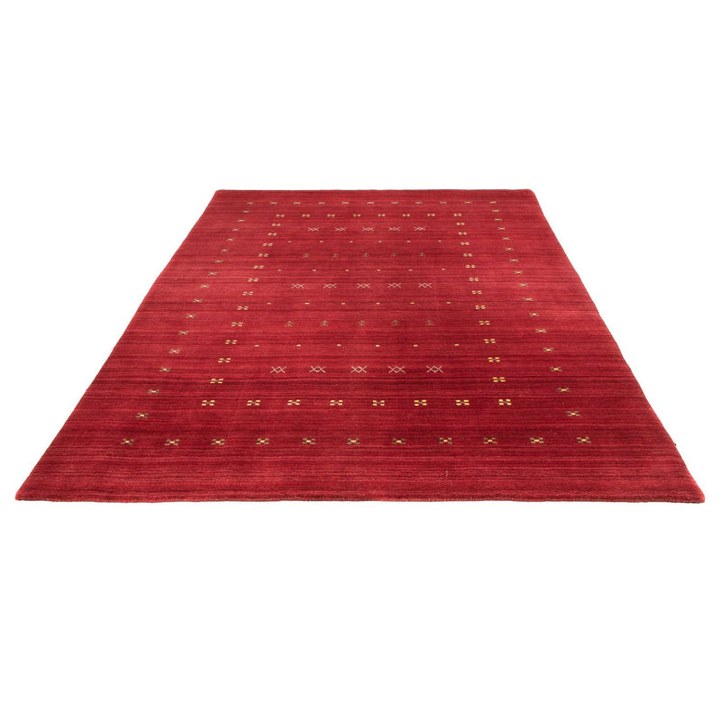 Gabbeh Teppich - Loribaft Softy 170 x 240 cm - dunkelrot