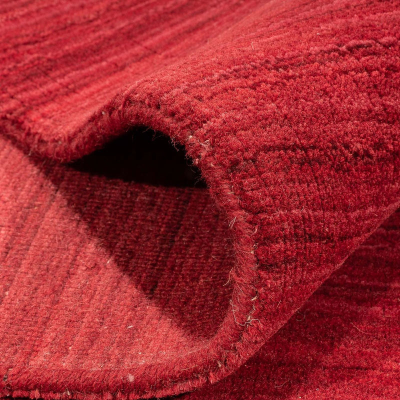 Gabbeh Teppich - Loribaft Softy 170 x 240 cm - dunkelrot