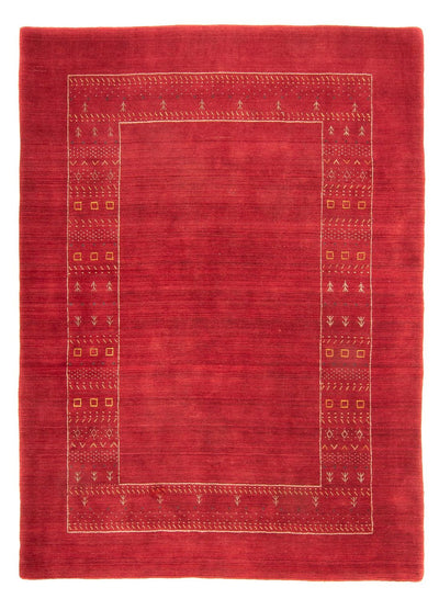 Loribaft Loom Teppich 170x240cm - Wollteppich - dunkelrot