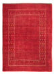 Loribaft Loom Teppich 170x240cm - Wollteppich - dunkelrot