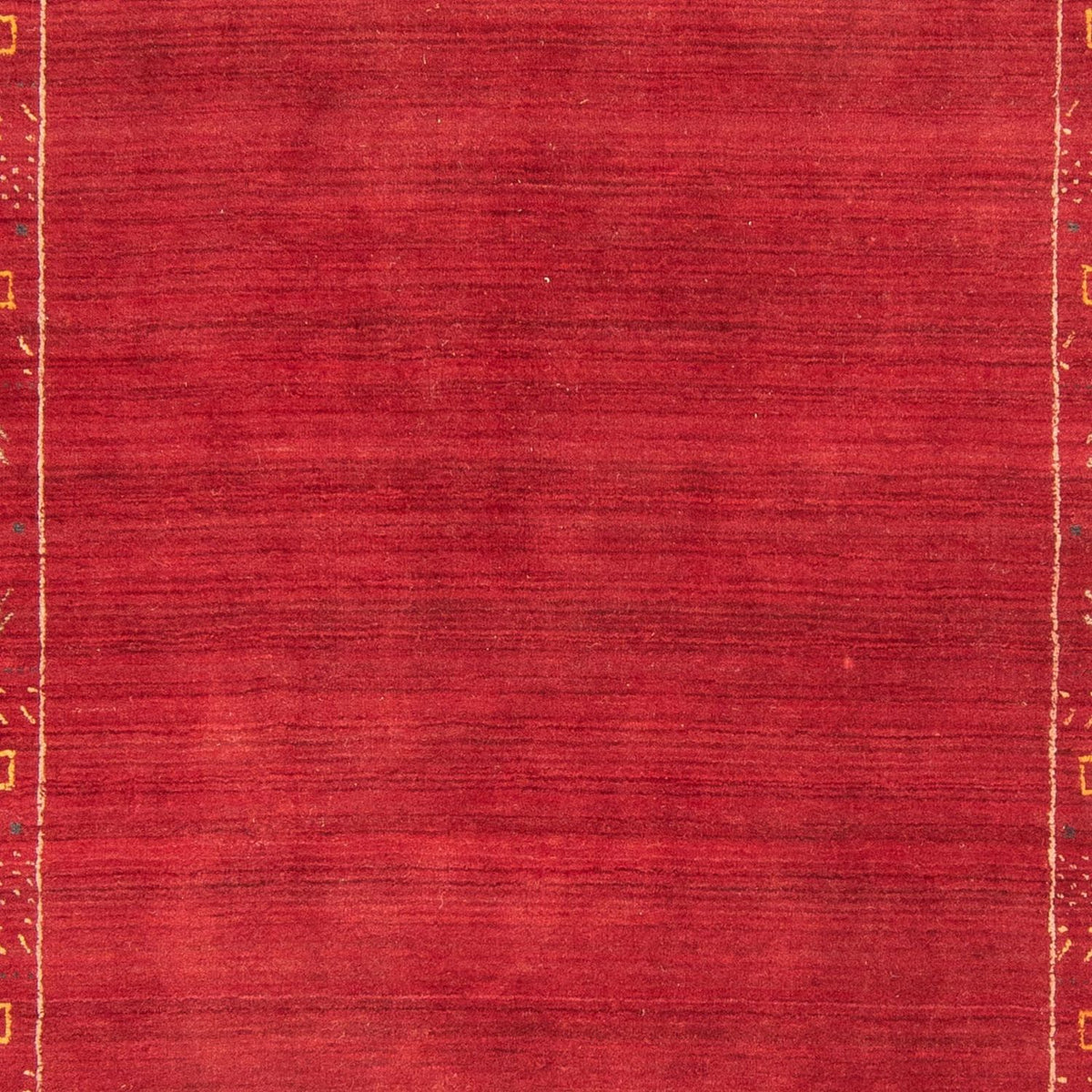 Loribaft Loom Teppich 170x240cm - Wollteppich - dunkelrot