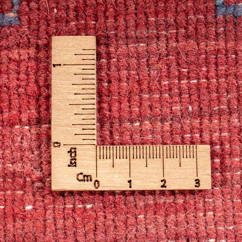 Loribaft Loom Teppich 170x240cm - Wollteppich - dunkelrot
