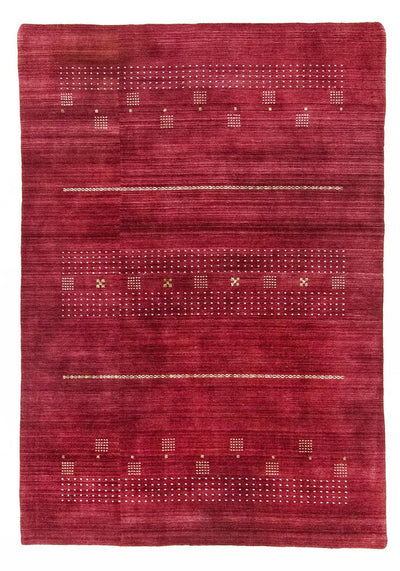 Gabbeh Teppich Softy 170x240cm - Wollteppich - rot